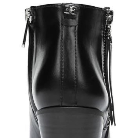 Sam Edelman ankle booties black Women size 10 boot - Picture 8 of 10